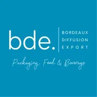 Voici le logo de la marque BORDEAUX DIFFUSION EXPORT (B.D.E) qui représente son identité graphique.