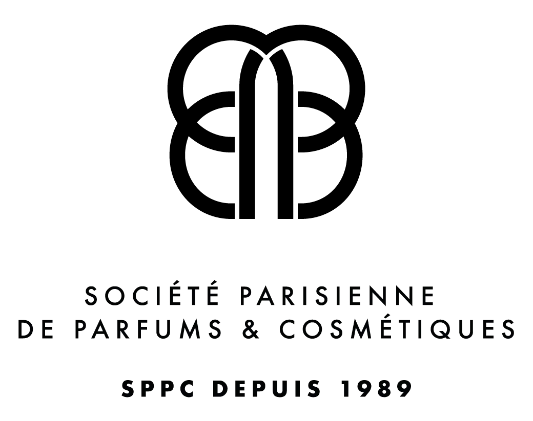 Voici le logo de la marque SOCIETE PARISIENNE DE PARFUMS ET COSMETIQUES qui représente son identité graphique.