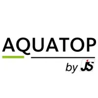 Voici le logo de la marque JS (AQUATOP) qui représente son identité graphique.