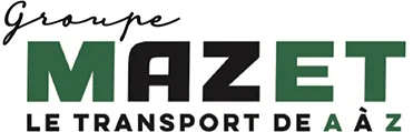 Voici le logo de la marque TRANSPORT LAPERRIERE - GROUPE MAZET qui représente son identité graphique.