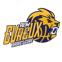 Voici le logo de la marque ALM EVREUX BASKET EURE qui représente son identité graphique.