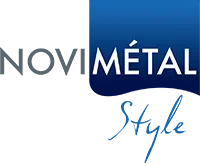 Voici le logo de la marque NOVIMETAL (NOVIMETAL) qui représente son identité graphique.