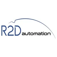 Voici le logo de la marque R2D AUTOMATION qui représente son identité graphique.