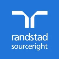 Voici le logo de la marque RANDSTAD SOURCERIGHT qui représente son identité graphique.