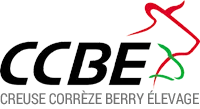 Voici le logo de la marque CREUSE CORREZE BERRY ELEVAGE qui représente son identité graphique.