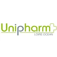 Voici le logo de la marque UNIPHARM LOIRE-OCEAN qui représente son identité graphique.