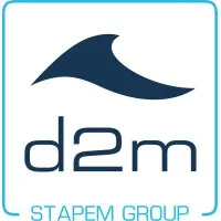 Voici le logo de la marque D2M ENGINEERING qui représente son identité graphique.