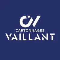 Voici le logo de la marque CARTONNAGES VAILLANT qui représente son identité graphique.