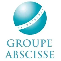 Voici le logo de la marque ABSCISSE COMPTA qui représente son identité graphique.