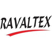 Voici le logo de la marque RAVALTEX qui représente son identité graphique.