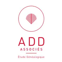 Voici le logo de la marque ETUDE GENEALOGIQUE ADD & ASSOCIES qui représente son identité graphique.