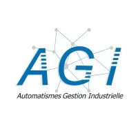 Voici le logo de la marque AGI AUTOMATISMES ET GESTION INDUSTRIELLE qui représente son identité graphique.