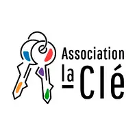 Voici le logo de la marque LA CLE qui représente son identité graphique.