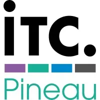 Voici le logo de la marque ITC. PINEAU qui représente son identité graphique.
