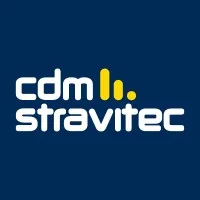 Voici le logo de la marque CDM STRAVITEC qui représente son identité graphique.