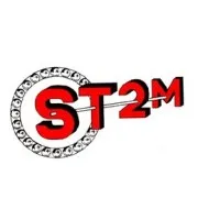 Voici le logo de la marque S T 2 M qui représente son identité graphique.