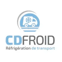 Voici le logo de la marque C.D.FROID qui représente son identité graphique.