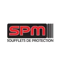 Voici le logo de la marque SPM qui représente son identité graphique.