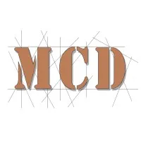 Voici le logo de la marque MCD MENUISERIE ESCALIER (MCD) qui représente son identité graphique.