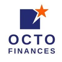 Voici le logo de la marque OCTO FINANCES SA qui représente son identité graphique.