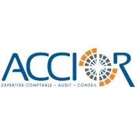 Voici le logo de la marque ACCIOR LA ROCHE SUR YON qui représente son identité graphique.