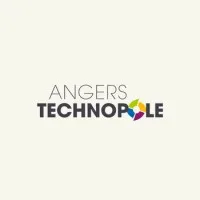 Voici le logo de la marque ANGERS TECHNOPOLE qui représente son identité graphique.