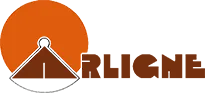 Voici le logo de la marque ARLIGNE qui représente son identité graphique.