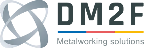Voici le logo de la marque REYDELET DUMOULIN (DM2F) qui représente son identité graphique.