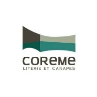 Voici le logo de la marque SARL COREME qui représente son identité graphique.