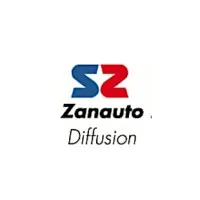 Voici le logo de la marque ZANAUTO DIFFUSION qui représente son identité graphique.