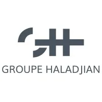Voici le logo de la marque GROUPE HALADJIAN (T.P MARKET) qui représente son identité graphique.