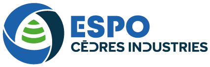Voici le logo de la marque ESPO qui représente son identité graphique.