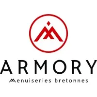 Voici le logo de la marque TECNI'LOGIS (ARMORY - Menuiseries Bretonnes) qui représente son identité graphique.