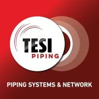 Voici le logo de la marque TUYAUTERIES ETUDES SERVICES INDUSTRIELS (TESI) qui représente son identité graphique.