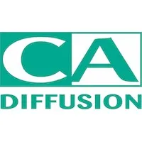 Voici le logo de la marque CA DIFFUSION qui représente son identité graphique.