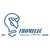 Voici le logo de la marque FROMELEC qui représente son identité graphique.