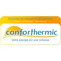 Voici le logo de la marque CONFORTHERMIC-CONFORELEC qui représente son identité graphique.