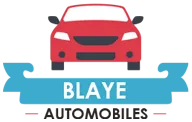 Voici le logo de la marque BLAYE AUTOMOBILE qui représente son identité graphique.