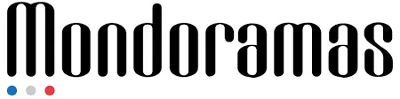 Voici le logo de la marque MONDORAMAS qui représente son identité graphique.