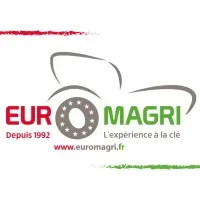 Voici le logo de la marque EUROMAGRI qui représente son identité graphique.