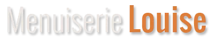 Voici le logo de la marque MENUISERIE LOUISE qui représente son identité graphique.