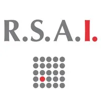 Voici le logo de la marque R S A I qui représente son identité graphique.