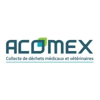 Voici le logo de la marque ACOMEX qui représente son identité graphique.