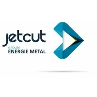 Voici le logo de la marque JET CUT qui représente son identité graphique.