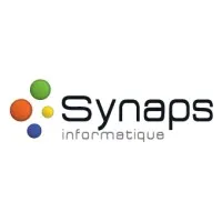 Voici le logo de la marque SYNAPS INFORMATIQUE qui représente son identité graphique.