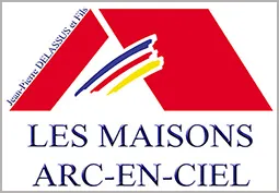 LES MAISONS ARC EN CIEL logo