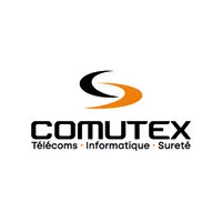 Voici le logo de la marque COMUTEX (L'AUDI THOUARS) qui représente son identité graphique.