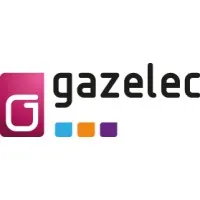 Voici le logo de la marque GAZELEC SERVICE qui représente son identité graphique.