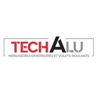 Voici le logo de la marque TECH ALU qui représente son identité graphique.