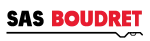Voici le logo de la marque SAS BOUDRET qui représente son identité graphique.
